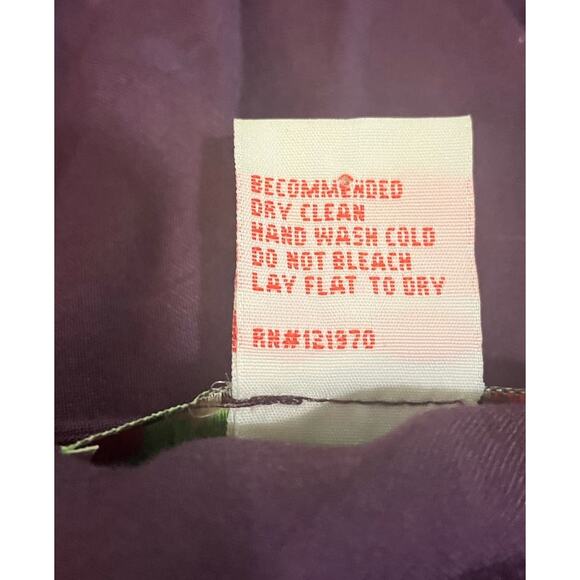 Flying Tomato Women's Plum Woven Smocked Waist Embroidered Mini Dress Boho SZ S - Picture 10 of 10